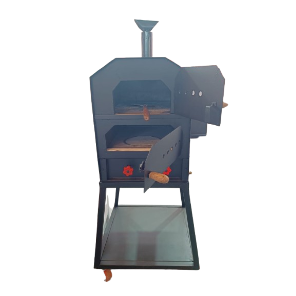 Double Deck Wood Fired Oven